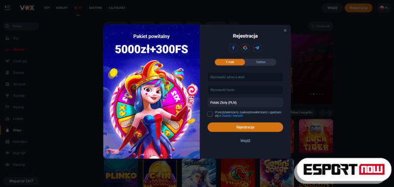 VOX Casino — Przewodnik po ofercie, grach i promocjach VOX Casino — Przewodnik po ofercie, grach i promocjach